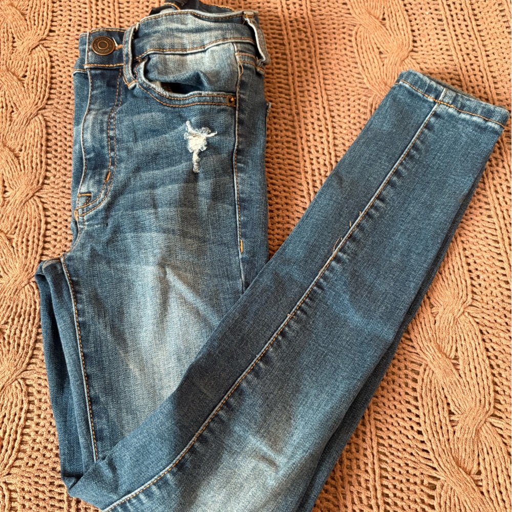 Aeropostale High Rise Blue Jeans